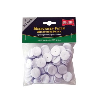 BALLISTOL Pezzuole Rotonde in Microfibra 21mm (500 pz)