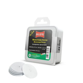 BALLISTOL Pezzuole Rotonde in Microfibra 21mm (150 pz)