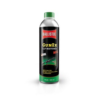BALLISTOL GUNEX MIL-CLP Olio Speciale per Armi 500ml